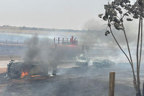 Grave acidente entre Bebedouro e Pitangueiras